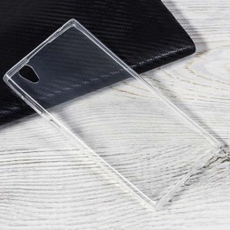 Силиконовый чехол для Sony Xperia L1 iBox Crystal Прозрачный