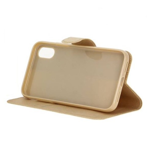 Чехол книжка для Sony Xperia L1 Red Line Book Case Type Золотой