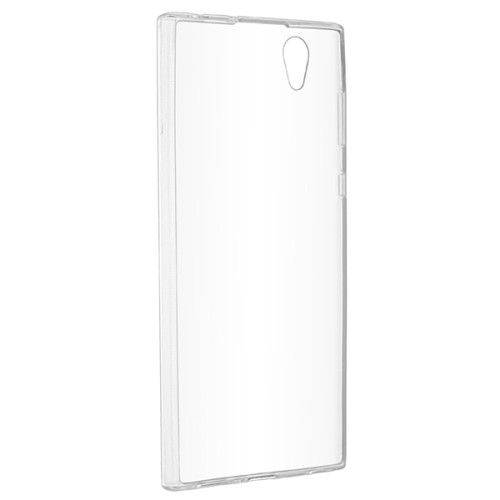 Силиконовый чехол для Sony Xperia L1 Skinbox slim silicone 4People Прозрачный