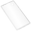 Силиконовый чехол для Sony Xperia L1 Skinbox slim silicone 4People Прозрачный