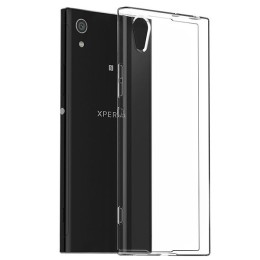 Силиконовый чехол для Sony Xperia XA1 TPU 1мм Прозрачный глянцевый