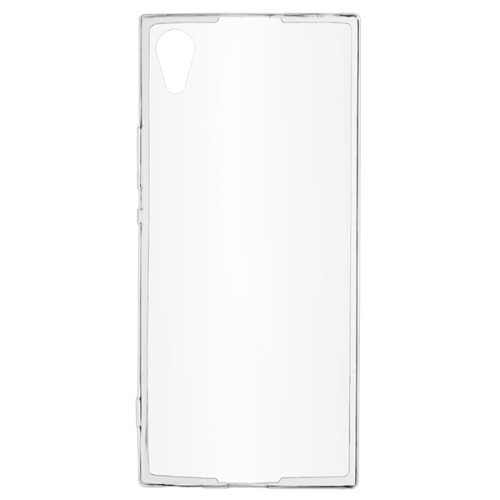Силиконовый чехол для Sony Xperia XA1 Skinbox slim silicone 4People Прозрачный