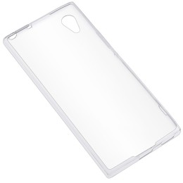 Силиконовый чехол для Sony Xperia XA1 Skinbox slim silicone 4People Прозрачный