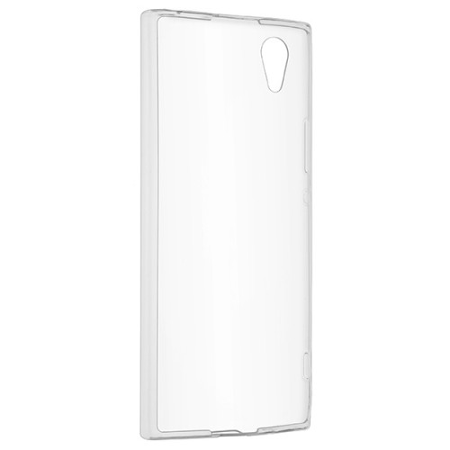 Силиконовый чехол для Sony Xperia XA1 Skinbox slim silicone 4People Прозрачный
