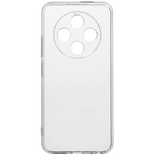 Силиконовый чехол для Tecno Spark 30C TPU 1.5mm с защитой камеры Прозрачный