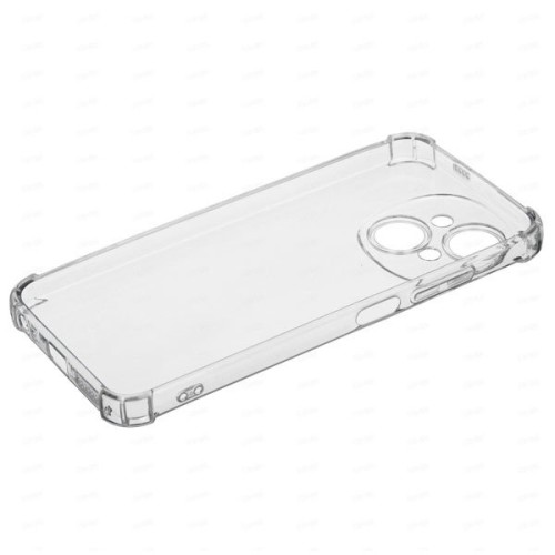 Силиконовый чехол для Tecno Spark Go 1 TPU mp 1.5mm с защитой камеры Прозрачный