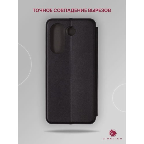 Чехол-книжка для Tecno Camon 20 / Tecno Camon 20 Pro 4G Zibelino Book Черный