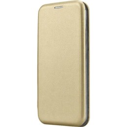 Чехол-книжка для Tecno Camon 20 Pro 4G Fashion Case на магнитах с визитницей Золотой