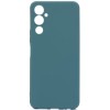 Силиконовый чехол для Tecno Pova 4 Soft Matte с защитой камеры Лазурный