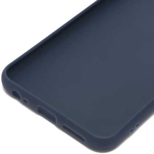 Силиконовый чехол для Tecno Pova 4 Soft Matte с защитой камеры Синий