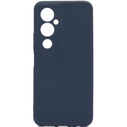 Силиконовый чехол для Tecno Pova 4 Pro Soft Matte с защитой камеры Синий