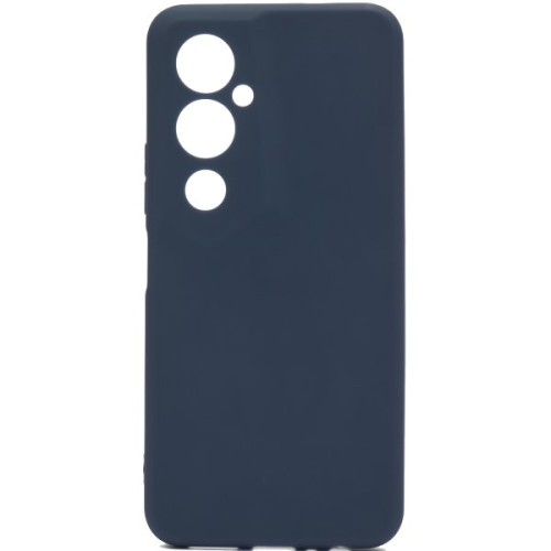 Силиконовый чехол для Tecno Pova 4 Pro Soft Matte с защитой камеры Синий