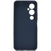 Силиконовый чехол для Tecno Pova 4 Pro Soft Matte с защитой камеры Синий