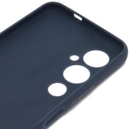 Силиконовый чехол для Tecno Pova 4 Pro Soft Matte с защитой камеры Синий