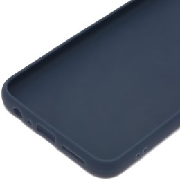 Силиконовый чехол для Tecno Pova 4 Pro Soft Matte с защитой камеры Синий