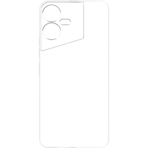Силиконовый чехол для Tecno Pova Neo 3 Ultra Thin Case с защитой камеры Прозрачный
