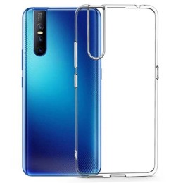 Силиконовый чехол для Vivo V15 TPU 1мм Прозрачный глянцевый