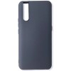 Силиконовый чехол для Vivo V15 Pro TPU 1мм Черный матовый