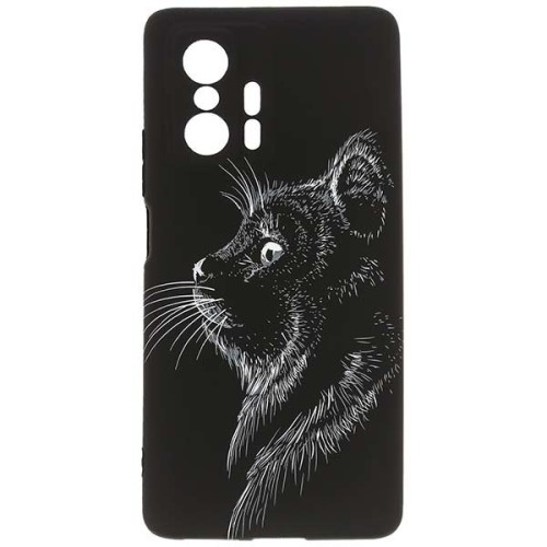 Силиконовый чехол для Xiaomi 11T Helsen с защитой камеры J71