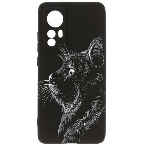 Силиконовый чехол для Xiaomi 12 Helsen с защитой камеры J71