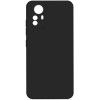 Силиконовый чехол для Xiaomi 12 TPU 1мм защитой камеры Черный