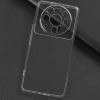 Силиконовый чехол для Xiaomi 12S Ultra TPU 1мм с защитой камеры Прозрачный