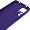 Силиконовый чехол для Xiaomi 12T Soft Matte с защитой камеры Сиреневый