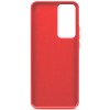 Силиконовый чехол для Xiaomi 12T Pro Soft Matte с микрофиброй Красный