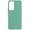 Силиконовый чехол для Xiaomi 12T Pro Soft Matte с микрофиброй Мятный