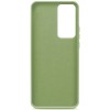 Силиконовый чехол для Xiaomi 12T Pro Soft Matte с микрофиброй Оливковый