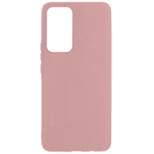 Силиконовый чехол для Xiaomi 12T Pro Soft Matte с микрофиброй Пыльно розовый