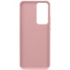 Силиконовый чехол для Xiaomi 12T Pro Soft Matte с микрофиброй Пыльно розовый