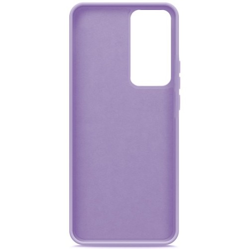 Силиконовый чехол для Xiaomi 12T Pro Soft Matte с микрофиброй Сиреневый