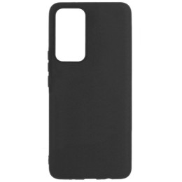 Силиконовый чехол для Xiaomi 12T Pro Soft Matte с микрофиброй Черный