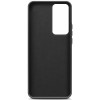 Силиконовый чехол для Xiaomi 12T Pro Soft Matte с микрофиброй Черный