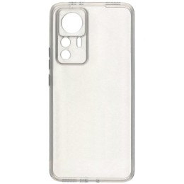 Силиконовый чехол для Xiaomi 12T Pro TPU 1мм с защитой камеры Прозрачный