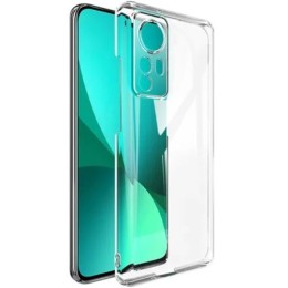 Силиконовый чехол для Xiaomi 12X TPU 1мм с защитой камеры Прозрачный