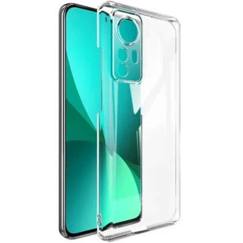 Силиконовый чехол для Xiaomi 12X TPU 1мм с защитой камеры Прозрачный