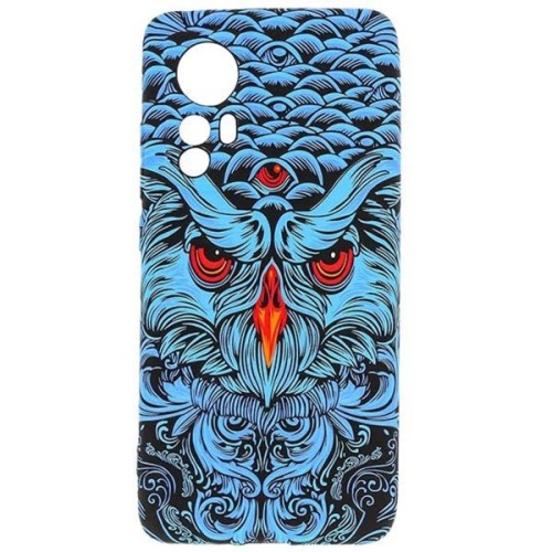 Силиконовый чехол для Xiaomi 12 Lite Helsen с защитой камеры J69
