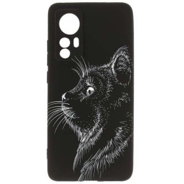 Силиконовый чехол для Xiaomi 12 Lite Helsen с защитой камеры J71