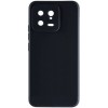 Силиконовый чехол для Xiaomi 13 Soft Matte с микрофиброй Черный