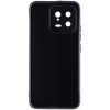 Силиконовый чехол для Xiaomi 13 Soft Matte с микрофиброй Черный