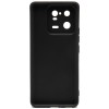 Силиконовый чехол для Xiaomi 13 TPU 1мм с защитой камеры Черный