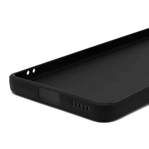 Силиконовый чехол для Xiaomi 13 Lite TPU 1мм с защитой камеры Черный