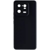Силиконовый чехол для Xiaomi 13 Pro Soft Matte с микрофиброй Черный