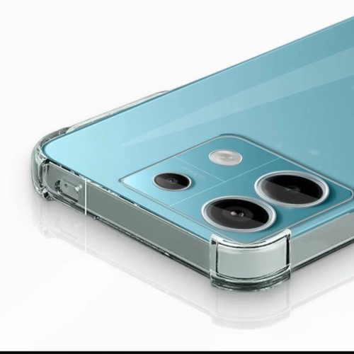 Силиконовый чехол для Xiaomi Redmi Note 13 Pro TPU mp 1.5mm с защитой камеры Прозрачный