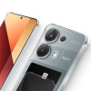 Силиконовый чехол для Xiaomi Redmi Note 13 Pro TPU 1.5mm с кардхолдером и защитой камеры Прозрачный