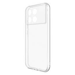Силиконовый чехол для Xiaomi Poco X6 Pro TPU mp 1.5mm с защитой камеры Прозрачный