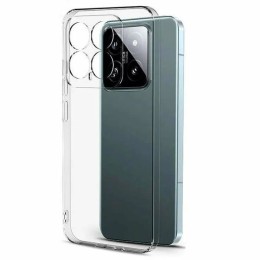 Силиконовый чехол для Xiaomi Redmi Note 14 TPU mp 1.5mm с защитой камеры Прозрачный