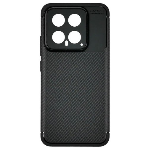 Силиконовый чехол для Xiaomi Redmi Note 14 TPU mate 1mm с защитой камеры Черный